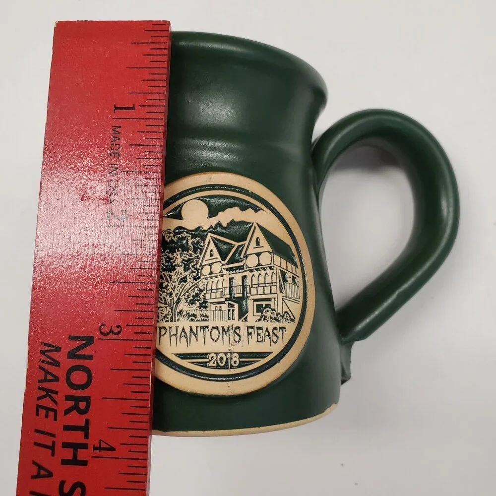 Grey Fox Pottery Minnesota Renaissance Festival Phantom's Feast 2018 Mug Handle